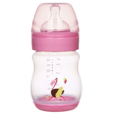 garrafa de alimentação larga do leite do bebê do arco do pescoço de 6oz 160ml