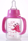 Punho padrão das garrafas de bebê dois do polipropileno de 4oz 125ml
