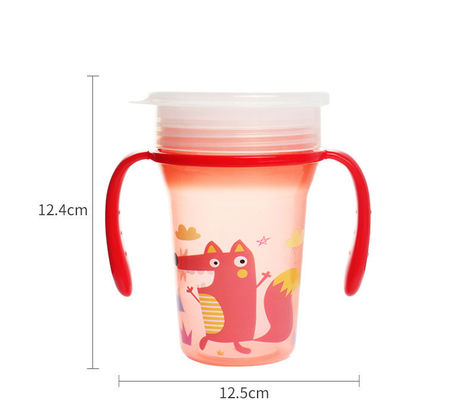 300 ml PP 360° ângulo Baby Sippy Cup Certificado BSCI ISO9001
