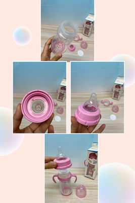 12 oz 330ml PP biberão com manilha dupla esterilizante livre de ftalatos