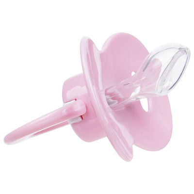 Bebê azul cor-de-rosa resistente Soother do silicone da chupeta do ABS do rasgo