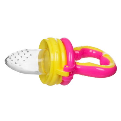 FDA branco silicone não pegajoso Teether do bebê de 6 meses