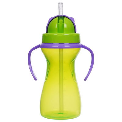 Derrame não o bebê livre de BPA 9oz 290ml tornou mais pesado Straw Cup
