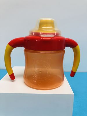Derrame não 150ml PP 9 meses copo de Sippy do bebê de 6 onças