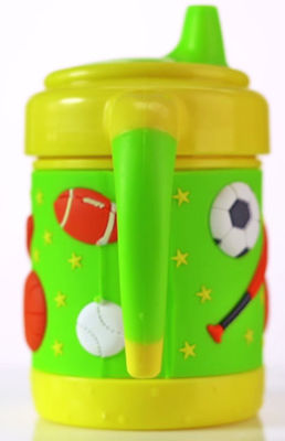 Bico tornado mais pesado bebê do TPE do OEM 6oz 160ml Straw Cup Soft