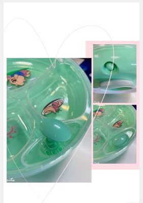 Bacias de alimentação e colheres do bebê livre do polipropileno BPA dos PP