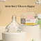 Peito de bebê de silicone sem BPA - MOQ 1000pcs - Nutrir o desenvolvimento do bebê