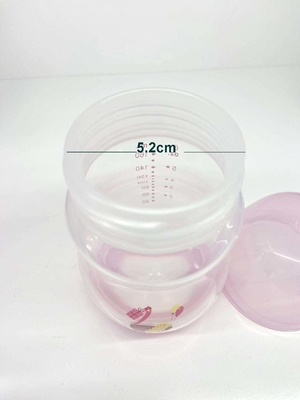 9 oz frasco de alimentação para bebés de pescoço largo de PP