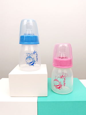Garrafa de alimentação recém-nascida do bebê de Mini Standard Neck 2oz 60ml com caixa de janela
