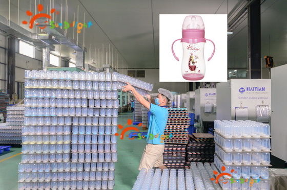 9oz de frasco de alimentação para bebês de pescoço largo